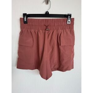 Abercrombie and Fitch Women’s Shorts Cargo Red Brick Size Small Casual